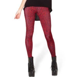 Black Milk Baby Jaguar Tore My Throat Out Leggings! RARE HTF!